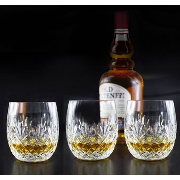 Tipperary Other - Rare Vintage Tipperary Crystal Dove Hill
Old Fashioned Glasses Set of 3 / New